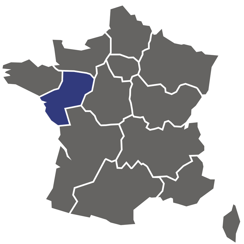 Fichier des hôpitaux des Pays de la Loire